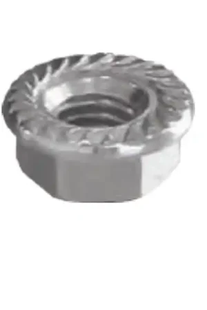 Dado flangiato zigrinato Filettatura M6 Sati - 2740501 Offerta