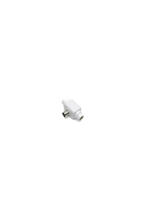 Spedito Oggi Adattatore triplo antenna tv coax d.9,5 75ohm bianco 0512