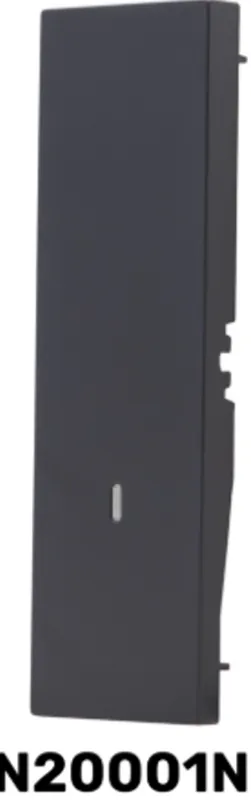 Cover nera 1 Modulo Serie ZEN MAPAM - N20001N Spedizione Espresso