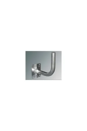 Braccio curvo corto a muro antenna tv cm.24 sat metallo a801440 Offerta