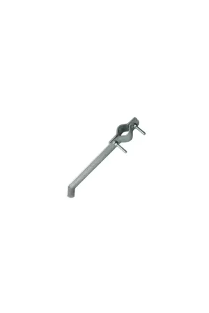 Staffa zanca muro zincata cm.33 43-30 a050500 Popolare