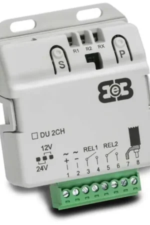 Ricevente bicanale 433-868MHZ BEB - F03-RX2MF-M Spedito Oggi