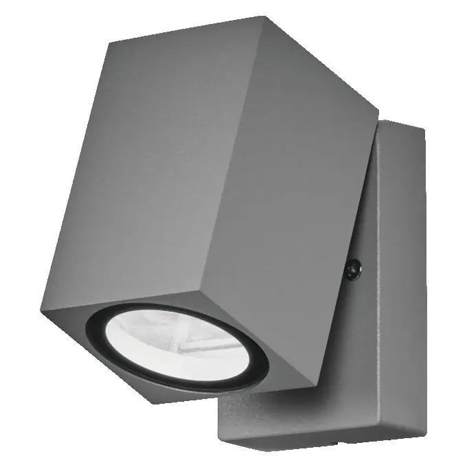 Applique esterno Argento 1x35W GU10 orientabile 10cm Osram - LUM446252 Di Tendenza