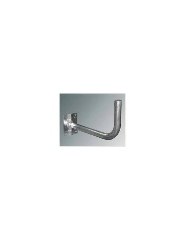 Braccio curvo lungo a muro antenna tv cm.46 sat metallo a801441 Spedito Oggi