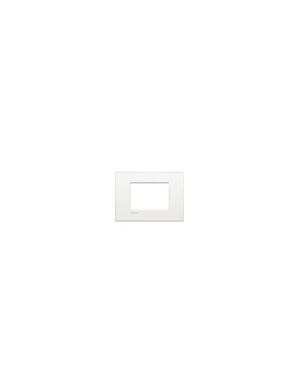 Placca living light ll 3posti bianco puro LNC4803BN bticino Consegna Rapida