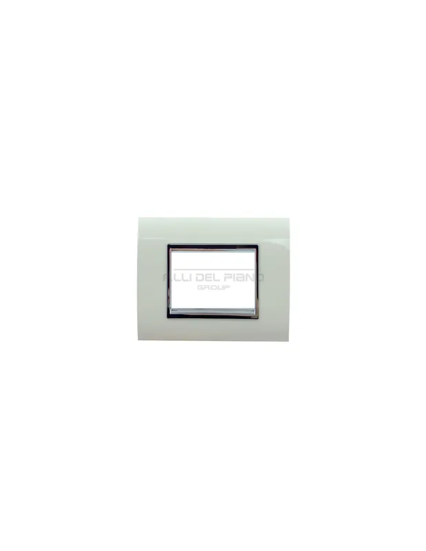 Prezzo Conveniente Placca coprinterruttori serie prestige 3f avorio ecl3083a elettrocanali