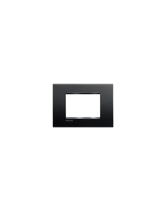 Placca living light 3p antracite lna4803ar bticino Quantità Limitata