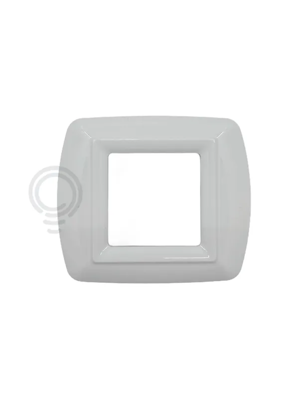 Placca life 2 posti bianco per living classic 2982ba elettrocanali Super Prezzo