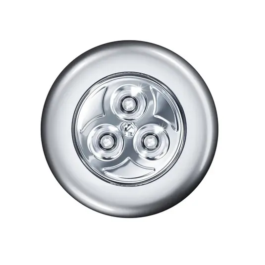Offerta Limitata Lampada LED per mobili OSRAM DOT-IT-CLASSIC, argento, batteria, dimmerabile