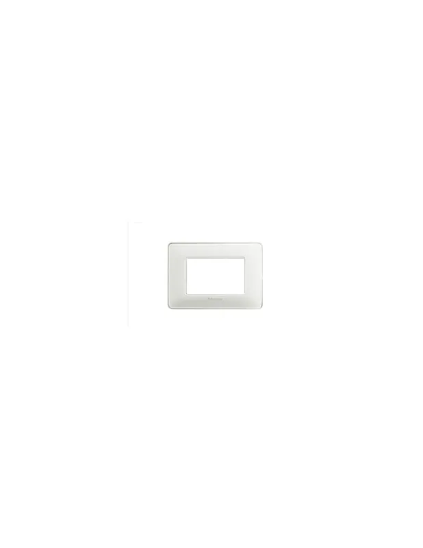 Economico Placca matix 3 moduli colore ghiaccio am4803cbn bticino