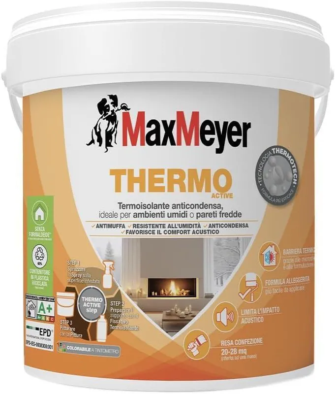 Must-Have Pittura termoisolante aerogel 4L MaxMeyer 165833G500001