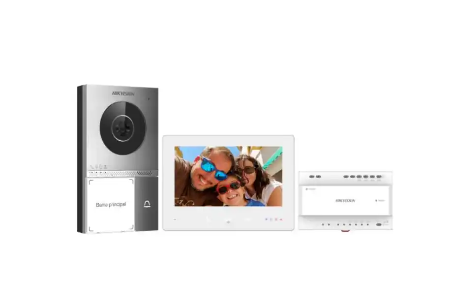 Promozione Kit videocitofono 2 fili DS KIS705EY Hikvision - 305305966