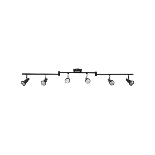 Direttamente Dal Produttore Faretto da soffitto OSRAM, nero, a 6 luci, metallo, GU10-LED 927 dimmerabile