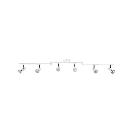 Compra Oggi Stesso Faretto da soffitto OSRAM, bianco, a 6 luci, metallo, GU10-LED 927 dimmerabile