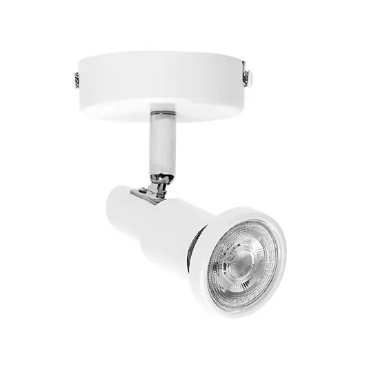 Faretto da soffitto OSRAM, bianco, 1 lampadina, metallo, GU10-LED 927 Promozione Esclusiva