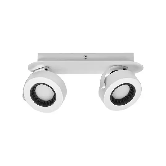 Faretto da soffitto LED OSRAM VENUS, bianco, a 2 luci, metallo 3.000 K Prezzo Conveniente
