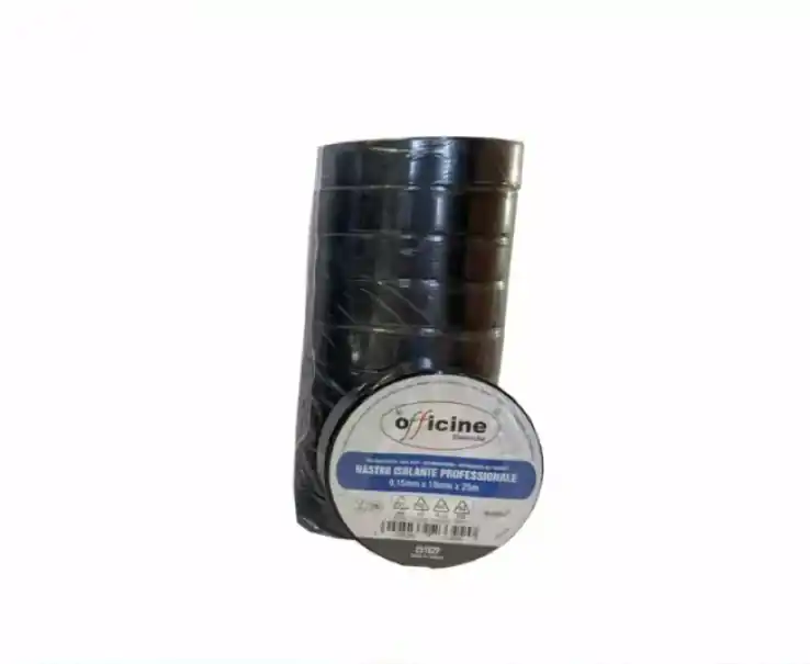 Nastro isolante professionale nero 19mm 25m Le Officine - 25162P Ordina Subito
