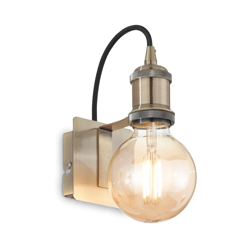 Applique parete BRUNITO Frida E27 max 1 x 60 W Ideal Lux - 163321 Nuova Collezione