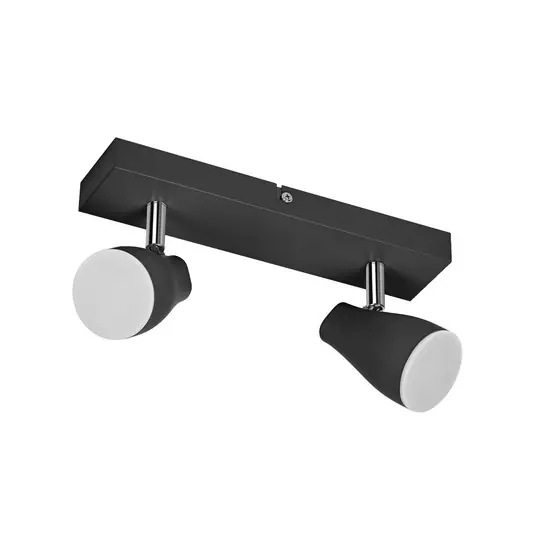 Faretto da soffitto OSRAM PEAR, nero, a 2 luci, GU10-LED 2.700 K Offerta Del Giorno