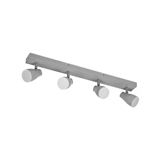 Faretto da soffitto OSRAM PEAR, grigio, a 4 luci, GU10-LED 2.700 K Acquista Ora