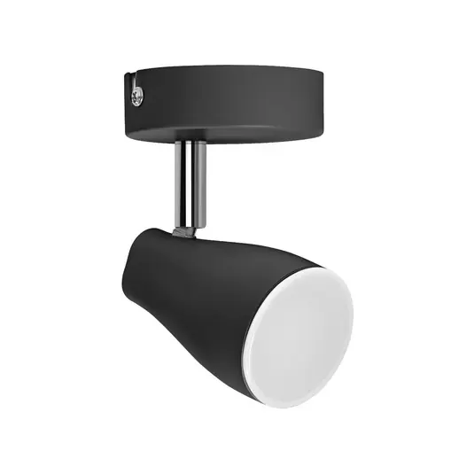 Acquista Ora Faretto da soffitto OSRAM PEAR, nero, 1 lampadina, GU10-LED 2.700 K