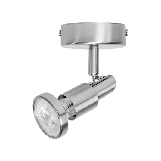 Faretto da soffitto OSRAM, argento, metallo 1 lampadina GU10-LED 2.700 K Spedito Oggi
