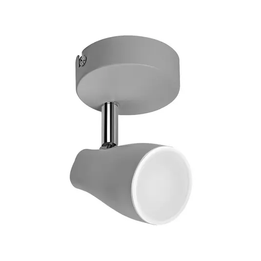 Faretto da soffitto OSRAM PEAR, grigio, a 1 luce, GU10-LED 2.700 K Affare