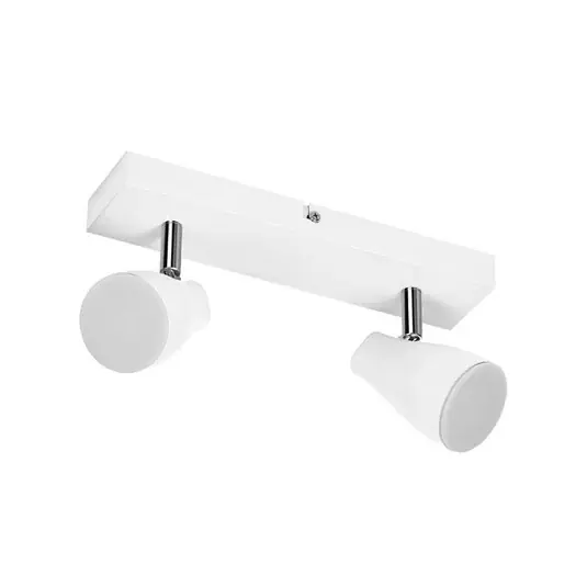 Ultima Occasione Faretto da soffitto OSRAM PEAR, bianco, a 2 luci, GU10-LED 2.700 K