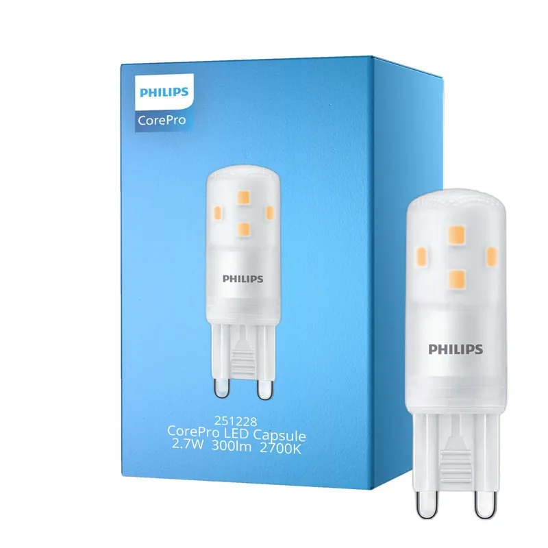 Lampadina LED Attacco G9 2.7W 2700K Philips - COREG925827DG3 Nuova Collezione