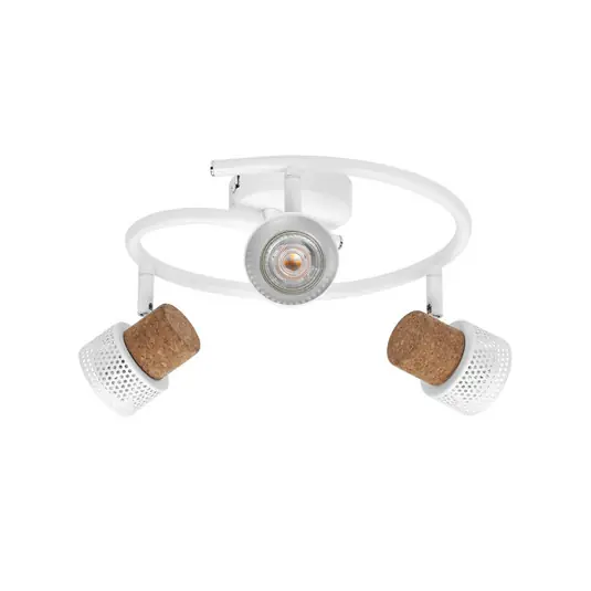OSRAM Faretto da soffitto CORK SPIRAL bianco 3 faretto GU10LED 927 dimmerabile Offerta