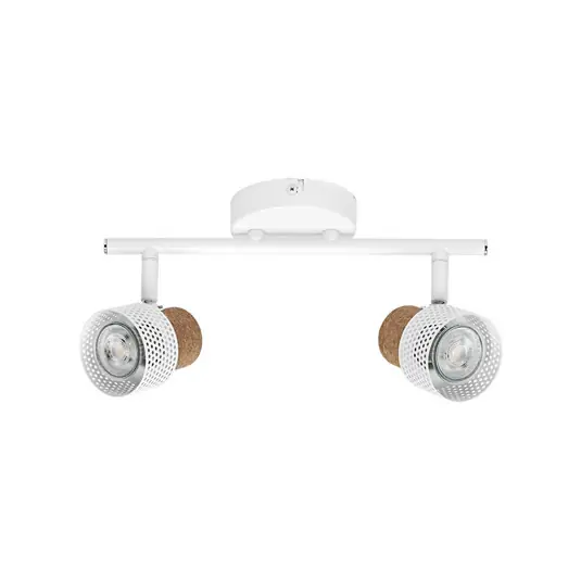 Faretto da soffitto OSRAM CORK, bianco, 2 faretti, LED GU10, 927, dimmerabile Saldi