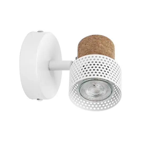 Consegna Rapida Faretto da parete OSRAM CORK, bianco, 1 faretto, GU10-LED, 927, dimmerabile