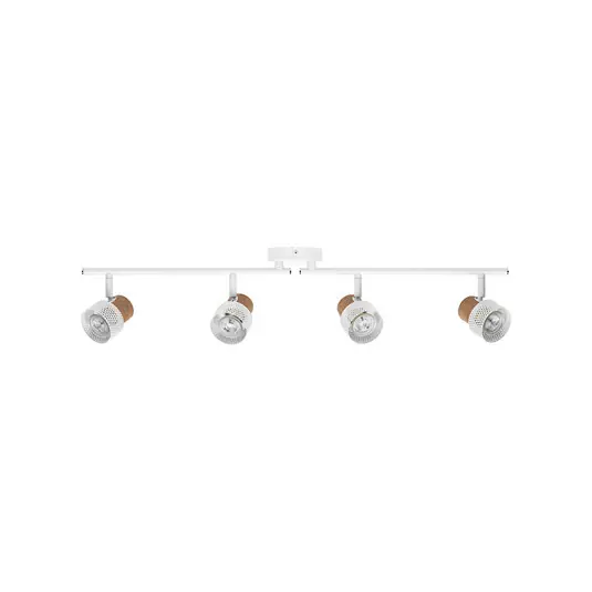 Di Tendenza OSRAM Faretto da soffitto CORK, bianco, 4 faretto, GU10-LED, 927, dimmerabile