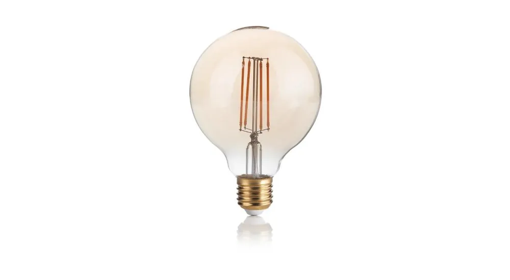 Ultima Occasione Lampadina LED ambra forma D95 Attacco E27 4W 2200K Ideal Lux - 223933