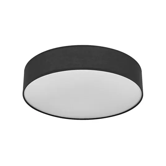 Plafoniera OSRAM ORBIS PARIS, nero, Ø 48 cm tessuto E27 Offerta Limitata