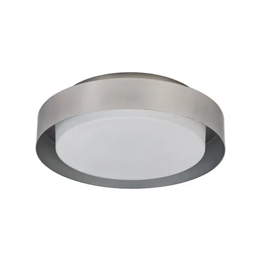 A Buon Prezzo Plafoniera OSRAM ORBIS MADRID, nichel, Ø 29 cm, metallo/vetro