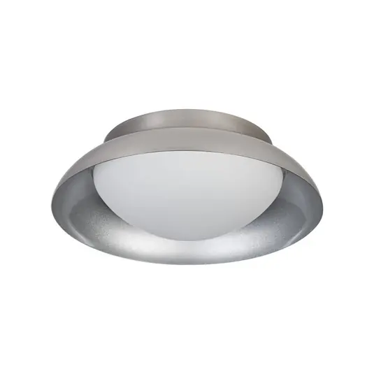 OSRAM Plafoniera ORBIS Milan, nichel, Ø 31 cm Metallo/vetro Spedito Oggi
