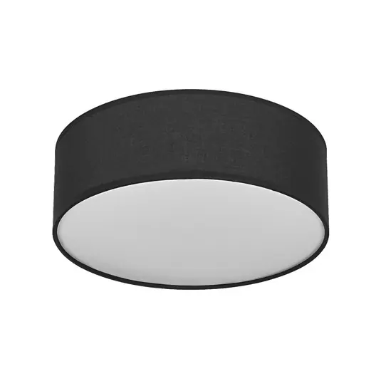 Offerta Lampo Plafoniera OSRAM ORBIS PARIS, nero, Ø 30 cm tessuto E27
