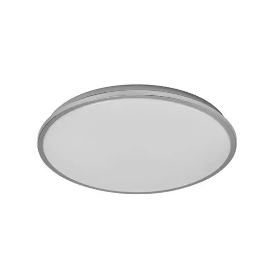 Plafoniera LED OSRAM ORBIS DUBLIN, Ø 49 cm, metallo argento Promo Stagionale