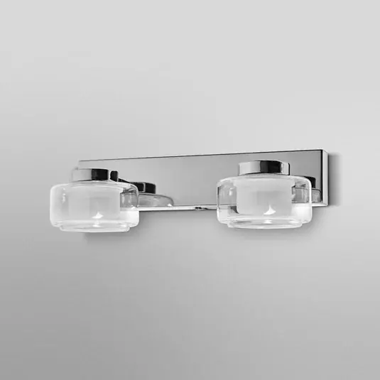 Miglior Prezzo OSRAM applique a LED ORBIS FLAME, cromata, a 2 luci, CCT, IP44