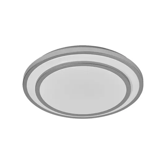Consegna Rapida Plafoniera LED OSRAM ORBIS BERLIN, argento, Ø 39 cm Metallo