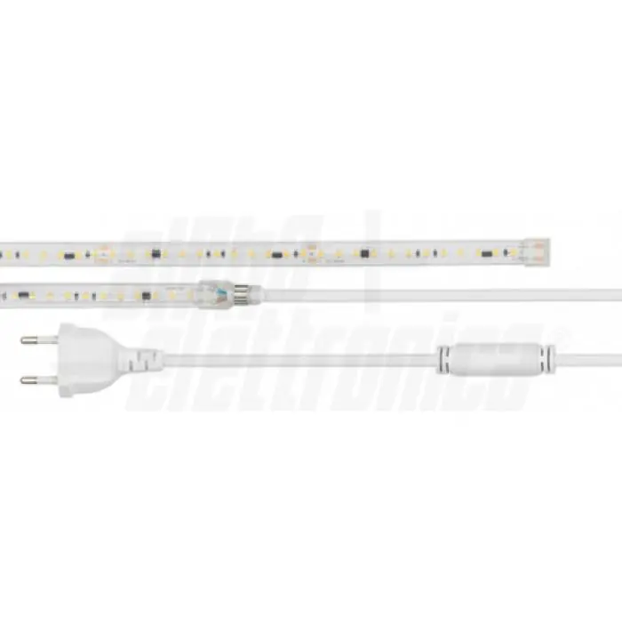 Striscia LED 230Vac 5m Alpha Elettronica JO37215205NW Prezzo Conveniente