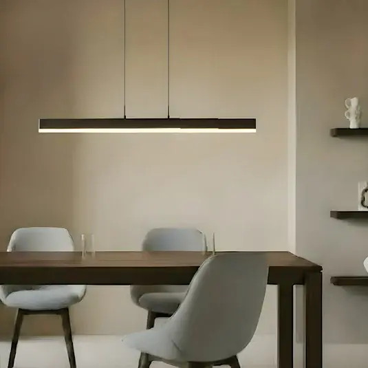 Saldi Lucande Lampada LED a sospensione Torven, nera, CCT, estensibile