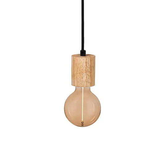 Pagamento Sicuro Lampada a sospensione OSRAM VINTAGE 1906 CYLINDER, legno, Ø 10 cm, E27
