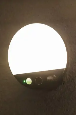 Offerta Limitata OSRAM SMART+ applique da esterno WiFi ROUND, telecamera, sensore, grigio