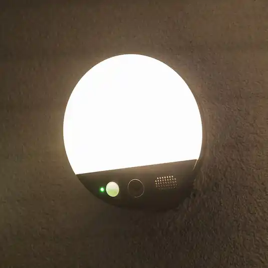Offerta Limitata OSRAM SMART+ applique da esterno WiFi ROUND, telecamera, sensore, grigio