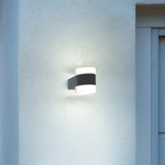 OSRAM applique da esterni LED ENDURA STYLE PUCK, grigio scuro, IP44 Nuovo Arrivo