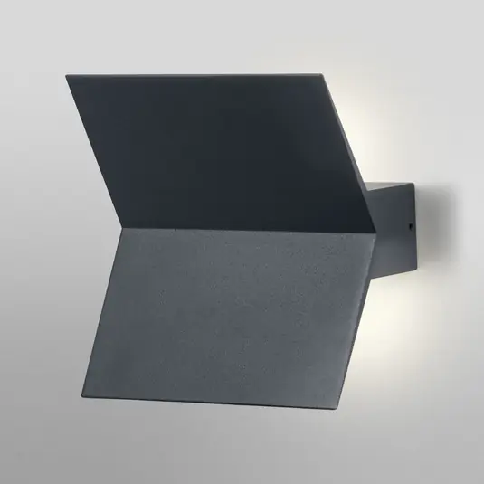 Nuova Collezione Appliance da esterni LED OSRAM ENDURA STYLE BAT, grigio scuro IP44