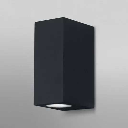 Esclusivo OSRAM applique da esterno ENDURA CLASSIC SQUARE, nera, up/down