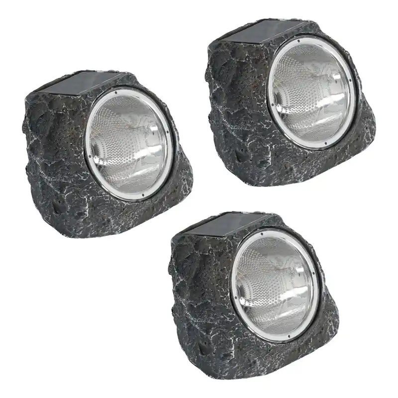 Reso Gratuito Luce Solare LED 135mm EGLO 48505 bianco caldo Rocce Grigie
